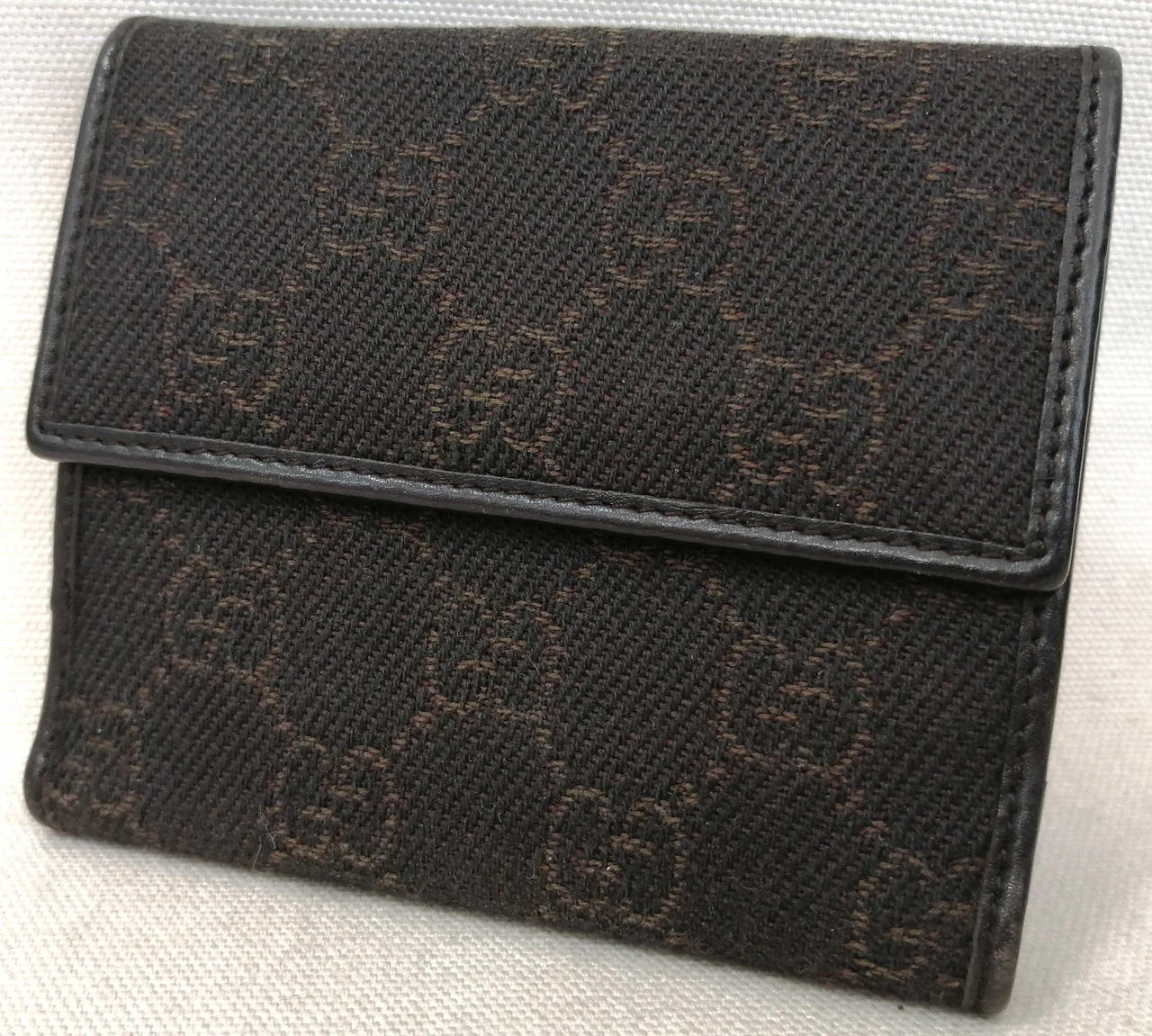グッチ(GUCCI)|GGキャンバスホースビット二つ折り財布|HARDOFFオフ 