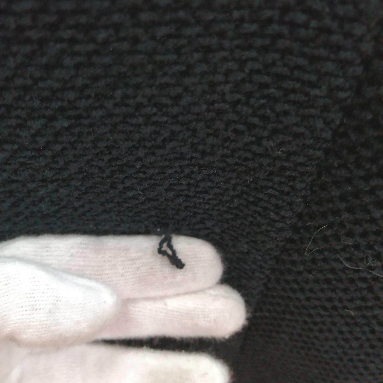 ほつれあり