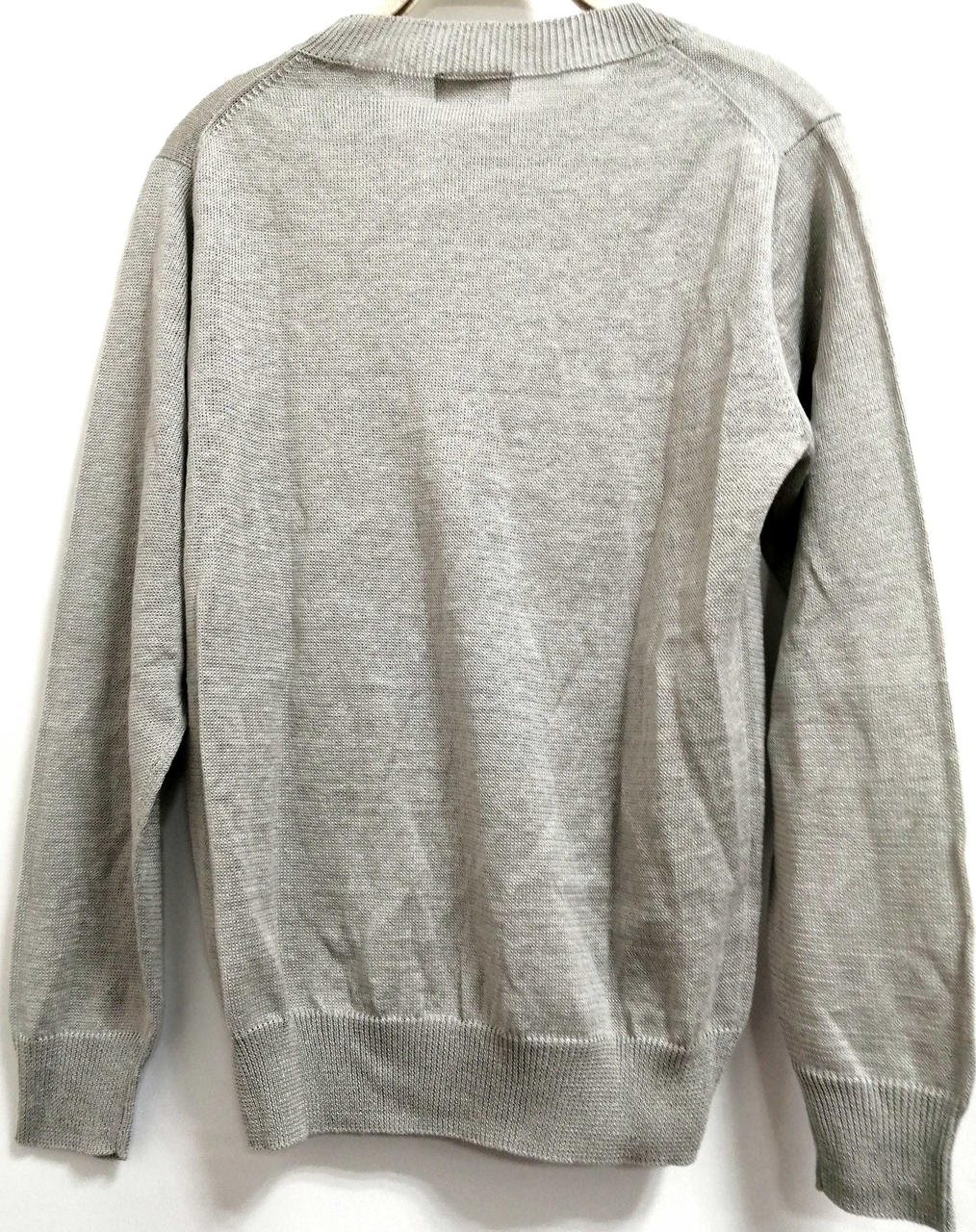 【美品】MARGARET HOWELL 近年モデル ウールリネン ニット M マーガレットハウエルMARGARET HOWELL リネンニットクルーネック