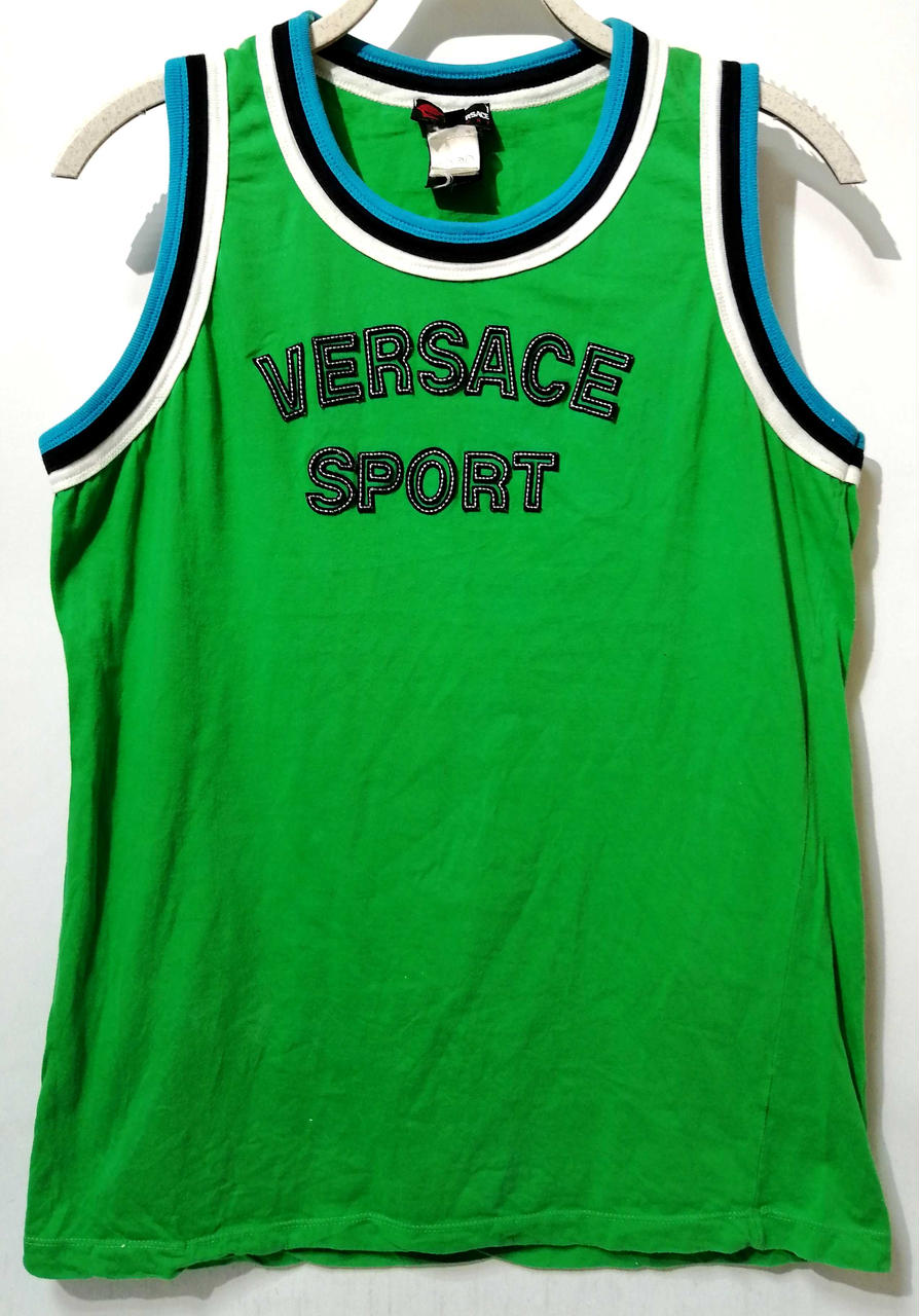 VERSACE SPORT|スペルアウトタンクトップ|HARDOFFオフモール