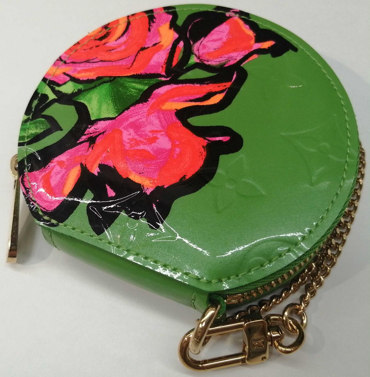 LOUIS VUITTON コインケース　ポルトモネ シャポー ルイ・ヴィトン ヴェルニ ポルト モネ・シャポー アマラント