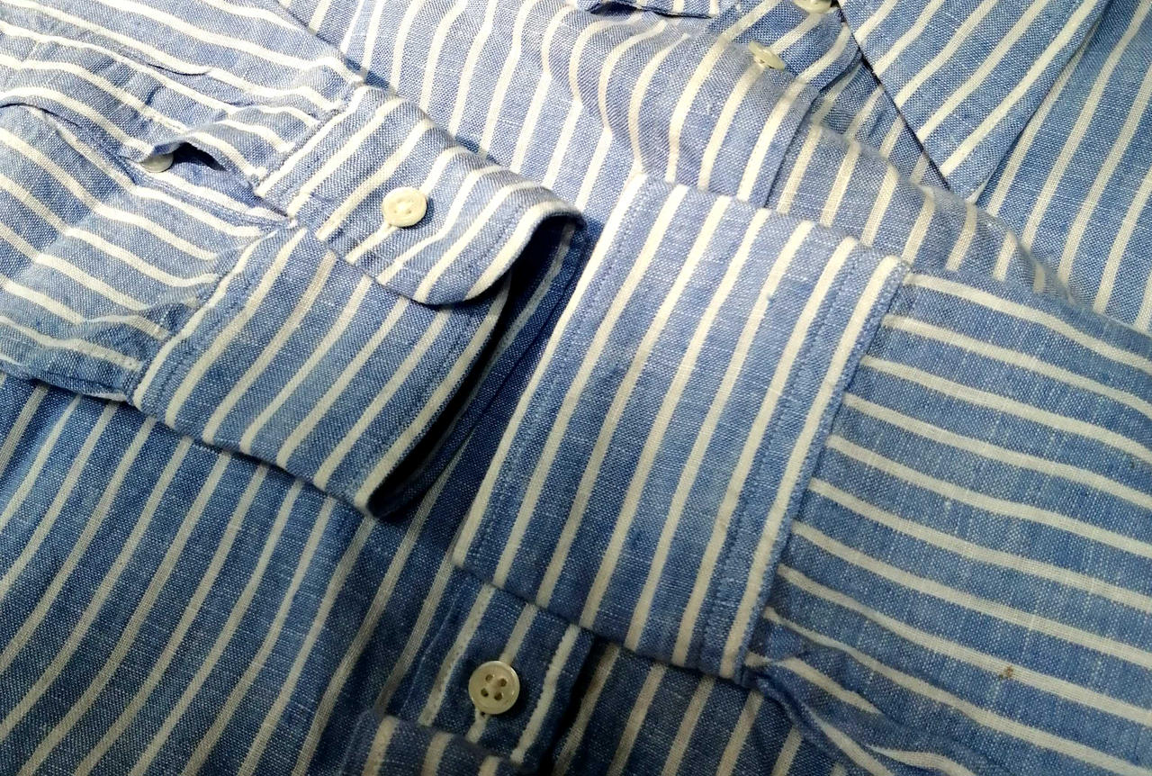 ポロラルフローレン(POLO RALPH LAUREN)|リネンストライプ長袖