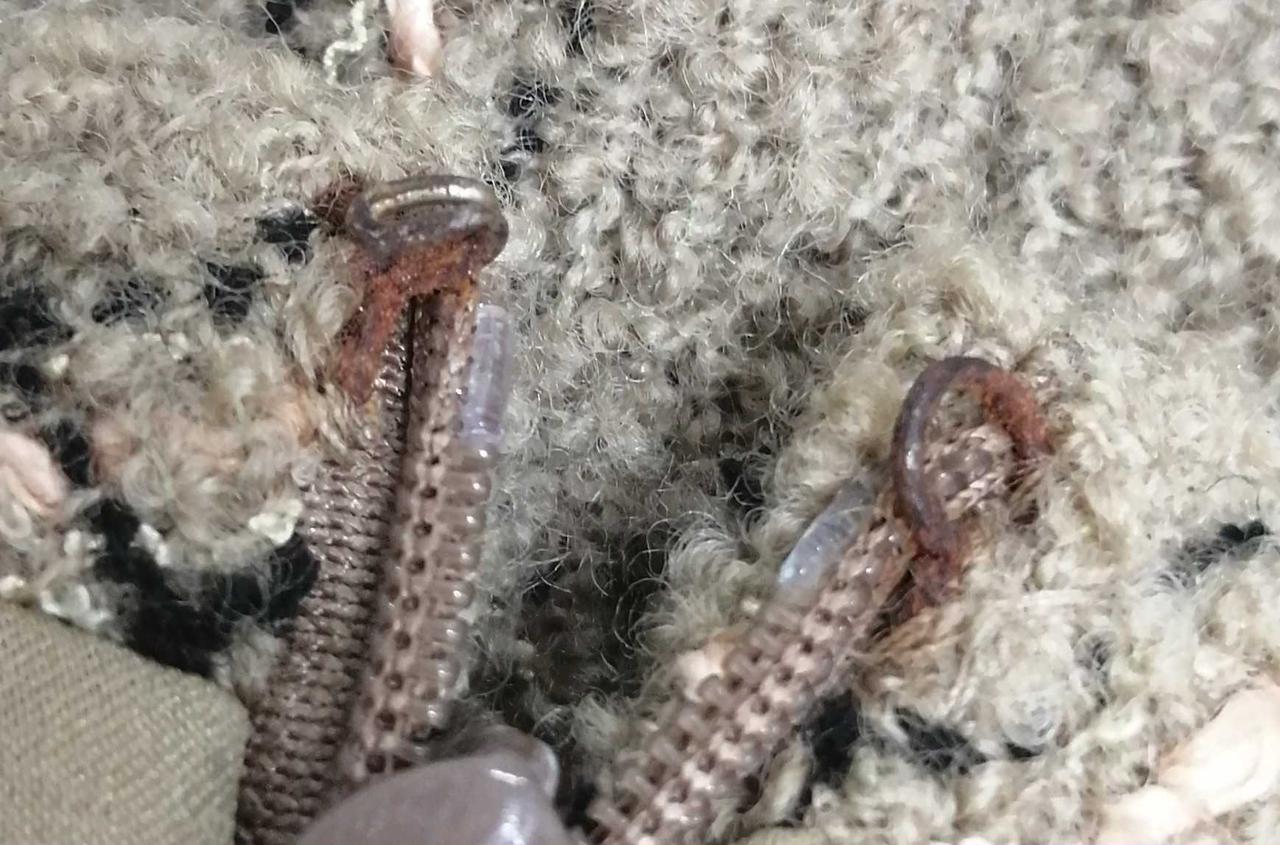 フック部分錆有