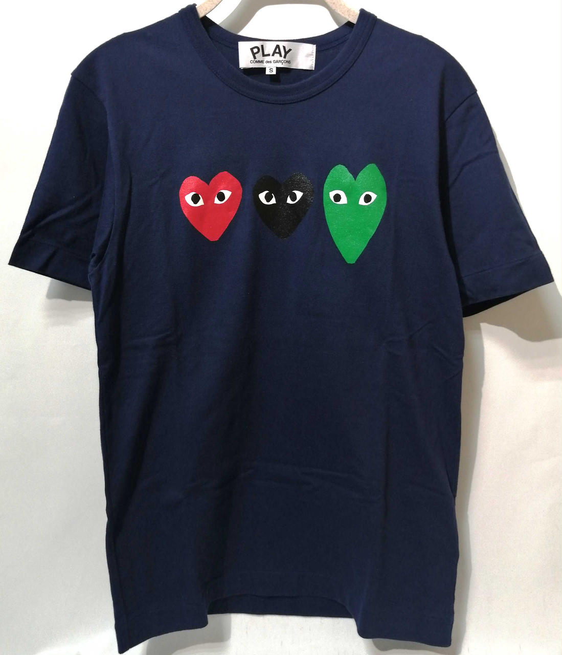 プレイコムデギャルソン(PLAY COMME DES GARCONS)|3連ハートロゴ