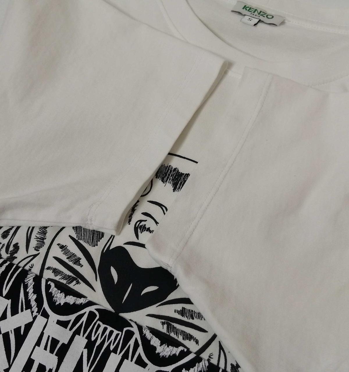 ケンゾー(kenzo)|フロントプリントバイカラーSSカットソー|HARDOFFオフ