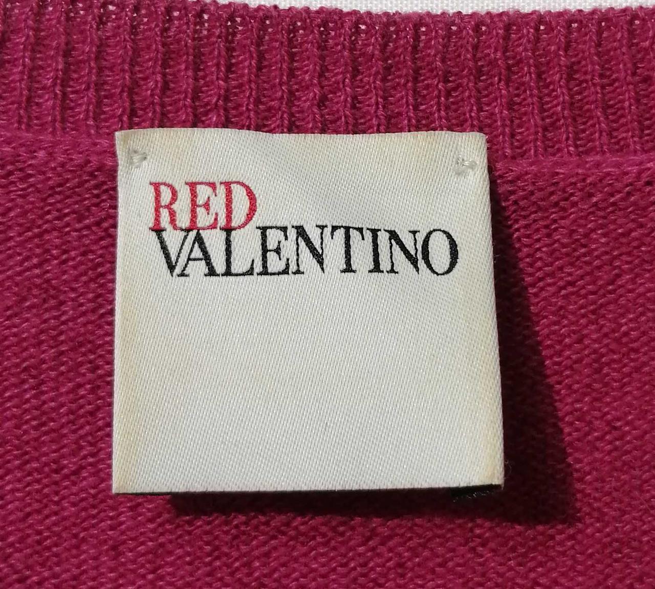 【SALE最後の1点】RED VALENTINO ニットワンピース M RED VALENTINO(レッドヴァレンティノ) ワンピース