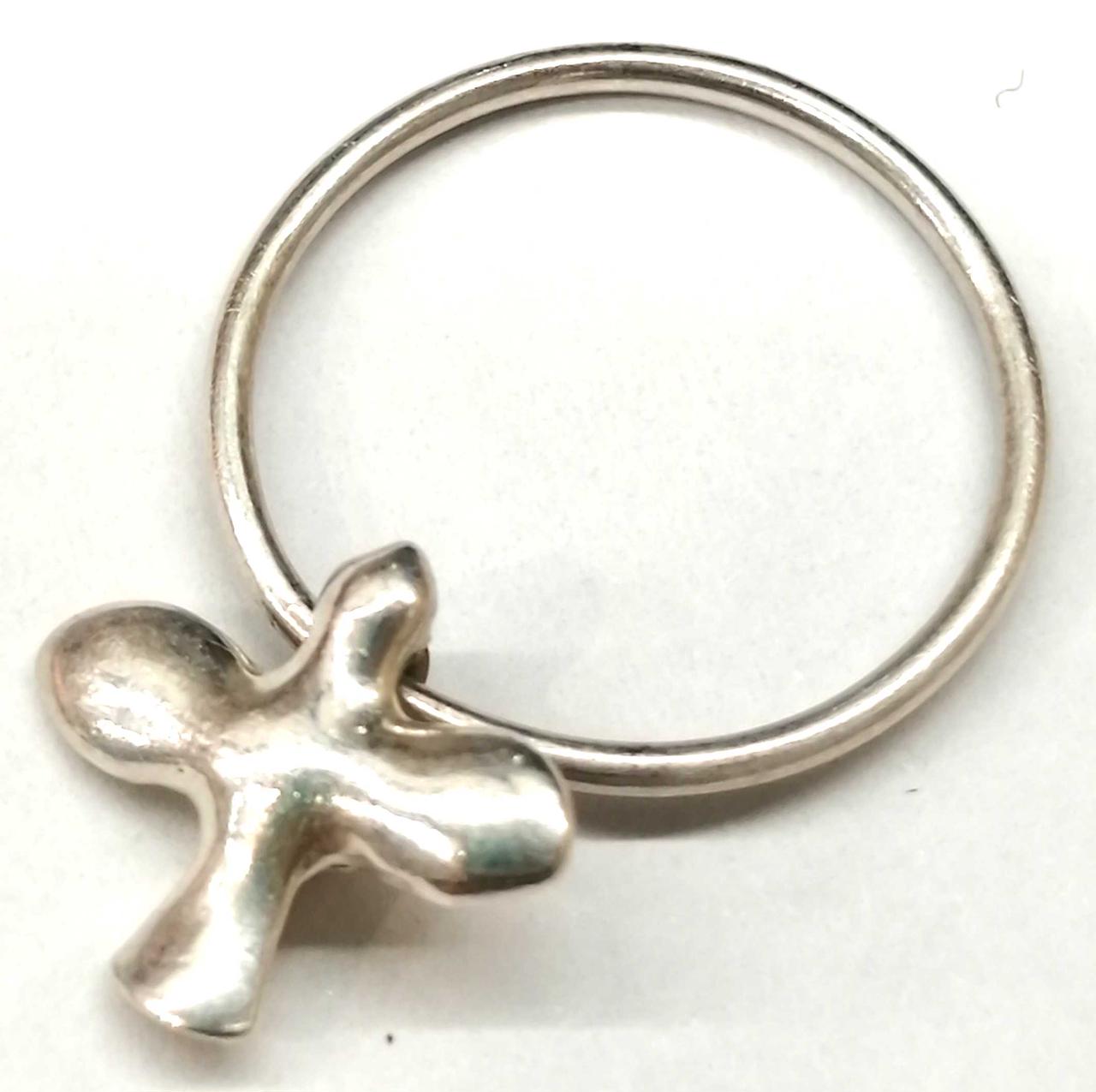 Tiffany & Co. シルバークロスリング TIFFANY&Co. TIFFANY＆Co. ティファニー シグネチャー クロス