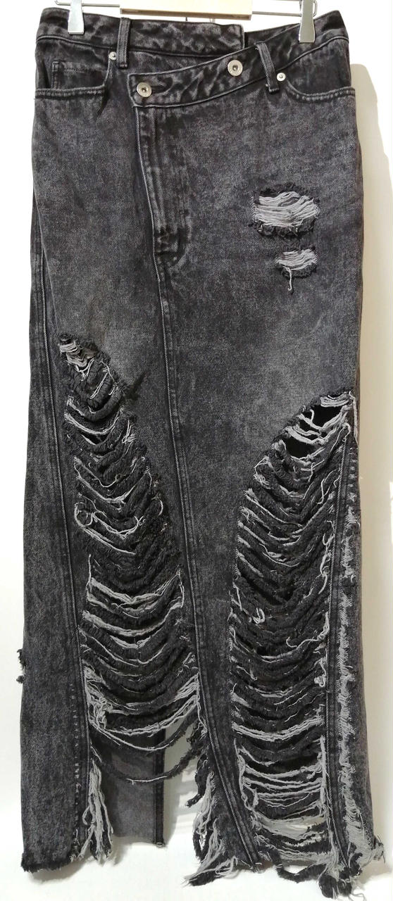 スカート MAISONSPECIAL High Damage Denim Skirt 36 MAISON SPECIAL|HIGH DAMAGE DENIM SKIRT|HARDOFFオフモール