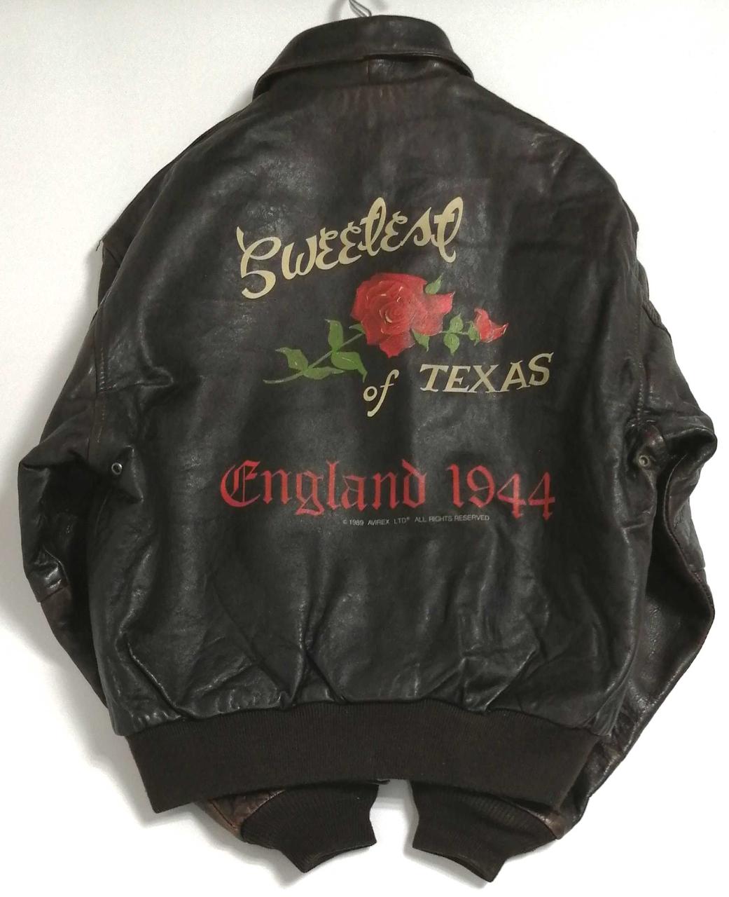 アビレックス(AVIREX)|薔薇刺繍A-2レザージャケット|HARDOFFオフモール