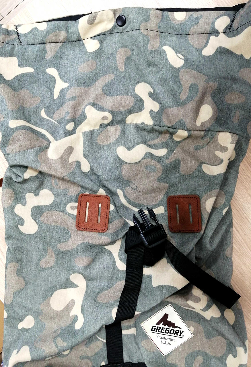 グレゴリー(GREGORY)|カモフラ柄リュック|HARDOFFオフモール（オフモ