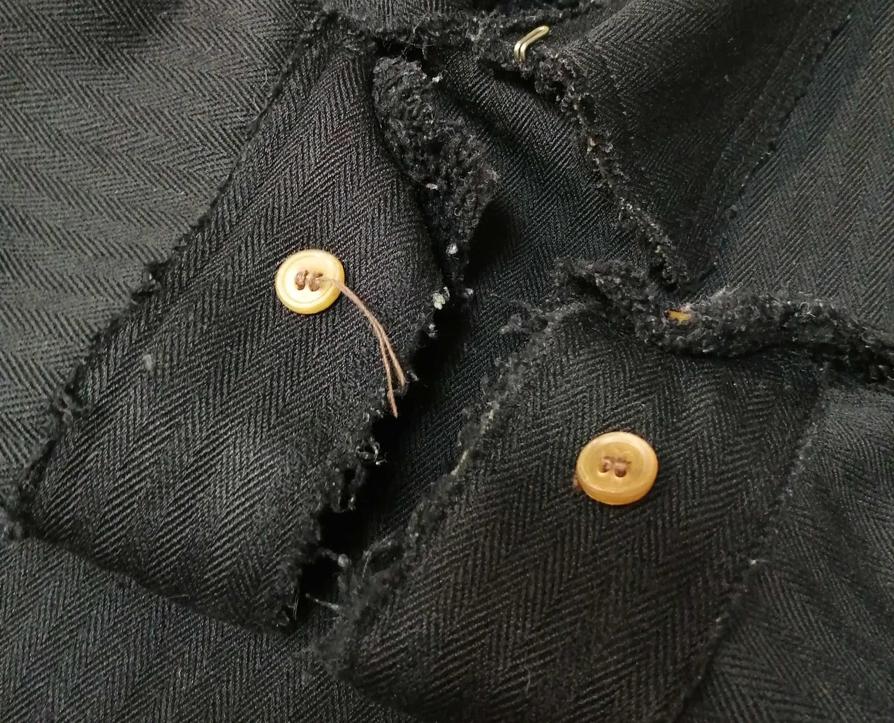 ほつれ、使用感