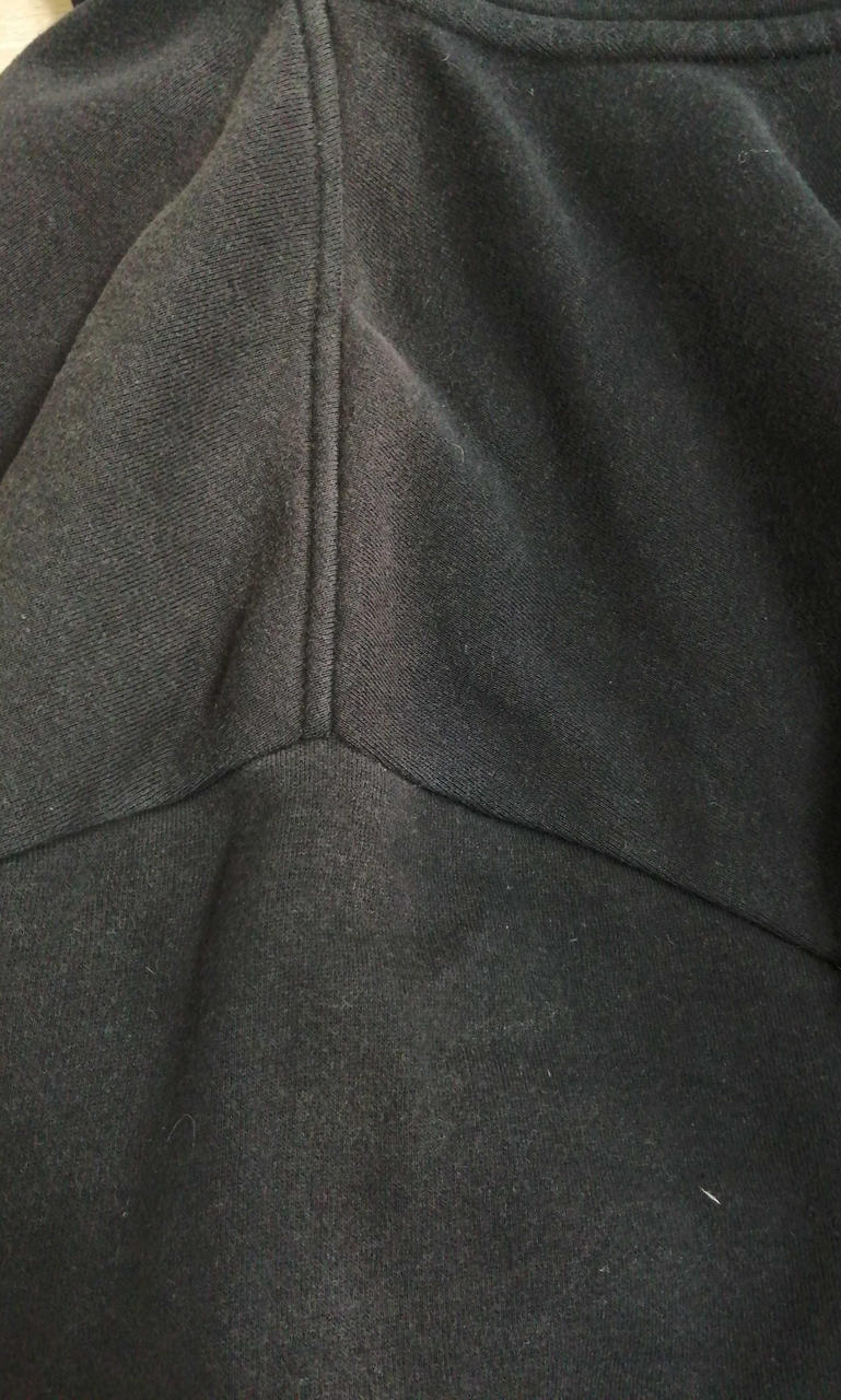 肩〜袖ヤケ有