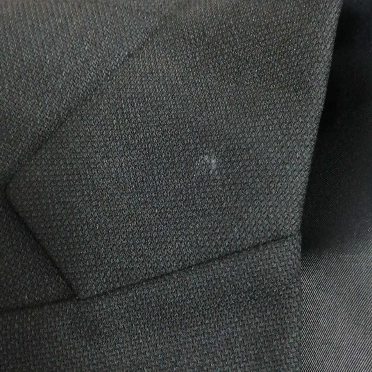 襟元汚れ有