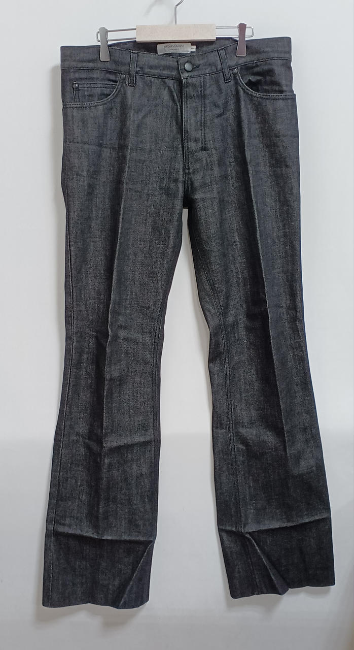 SAINT LAURENT ストレートデニム 30 SAINT LAURENT】サンローランYSL リジットストレートデニム 30