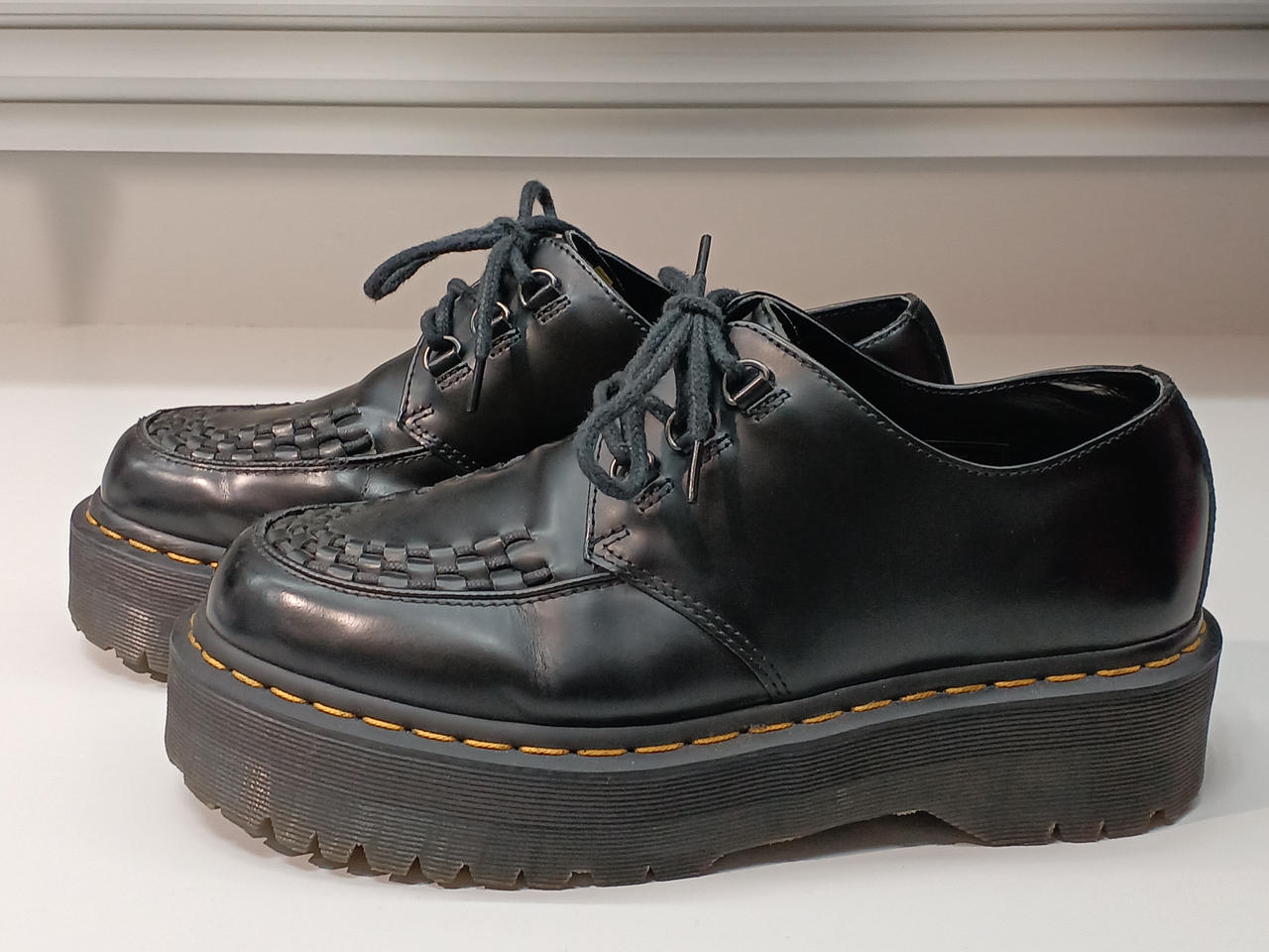 美品【 24.0 】 Dr.Martens ドクターマーチン ダブルソール セール 50%OFF】ドクターマーチン Dr.Martens 3989 5アイ
