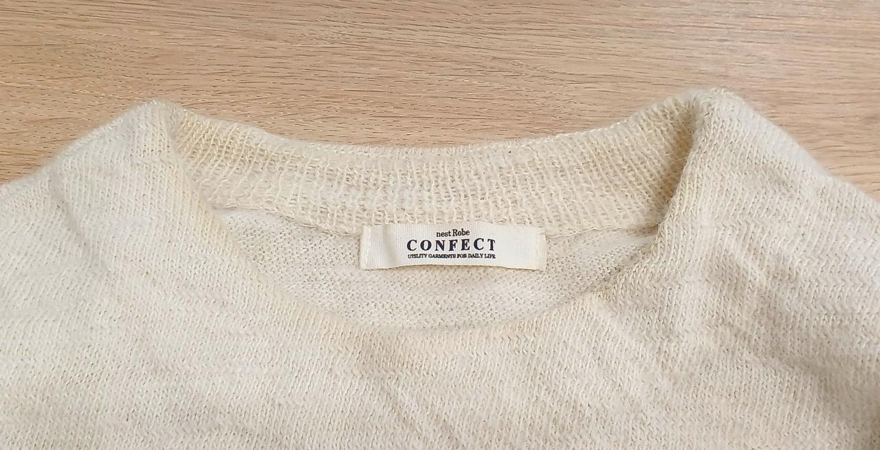 襟周り黄ばみ汚れ有