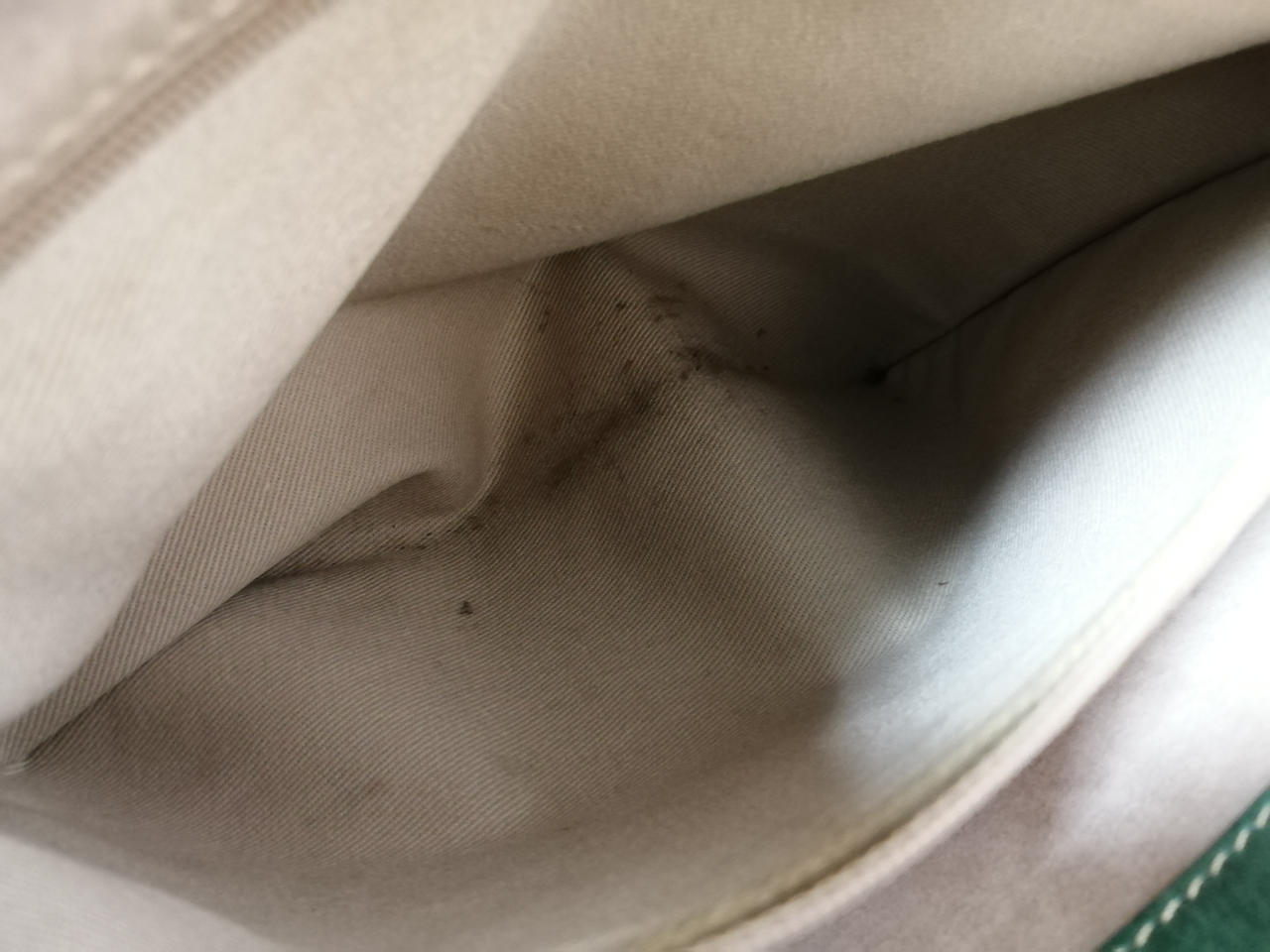 内ポケット汚れ有り