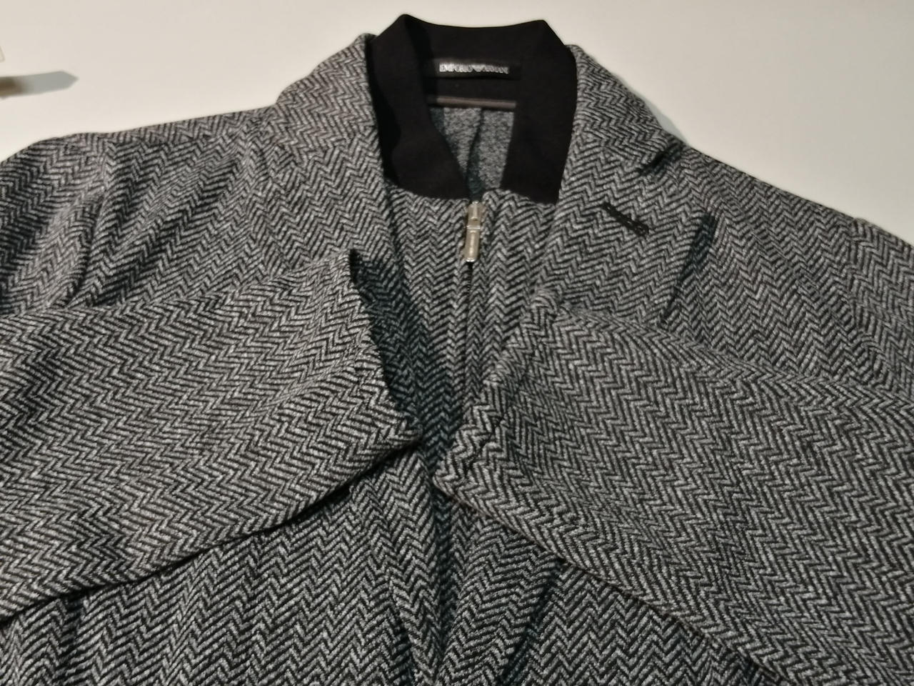 アルマーニ(EMPORIO ARMANI)|2B千鳥柄ジャケット|HARDOFFオフ