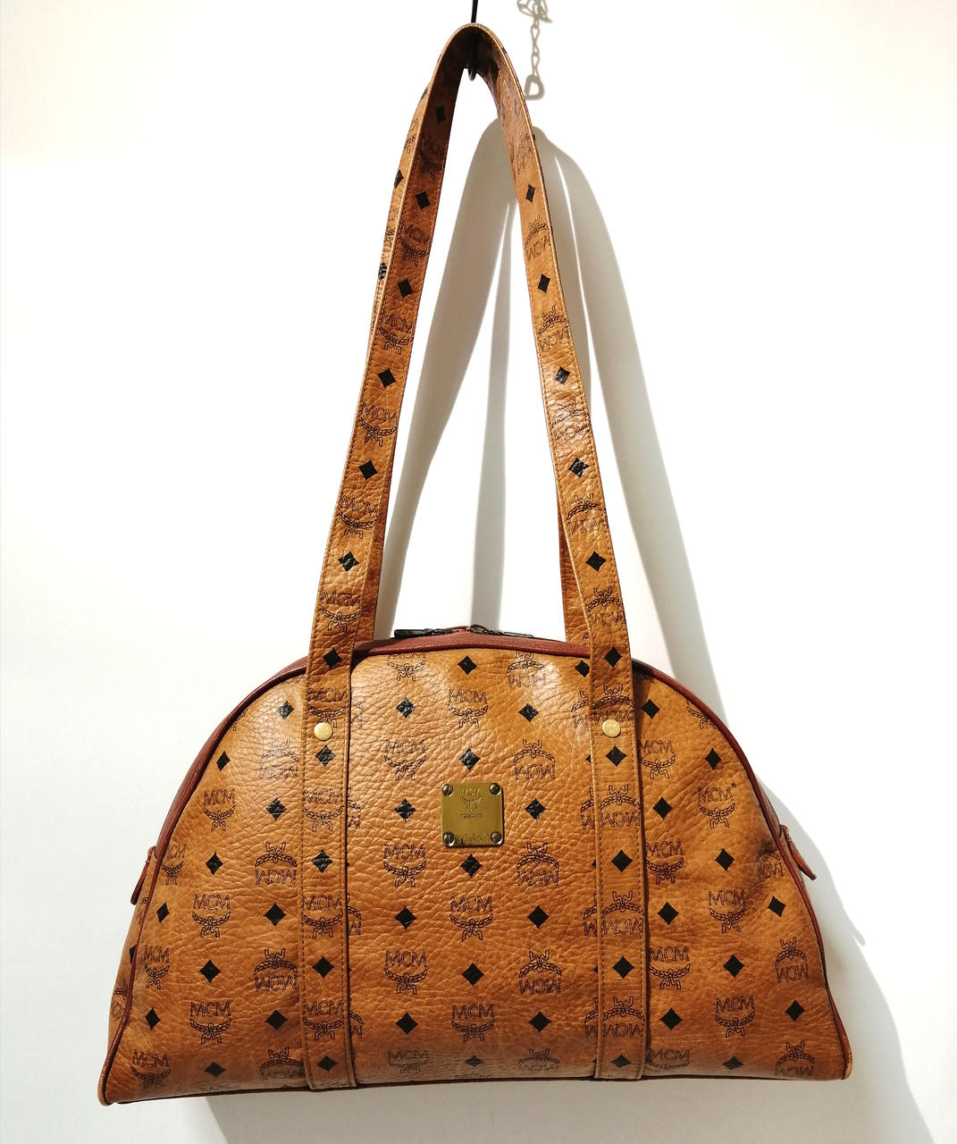 エムシーエム(MCM)|ヴィセトス柄ボストンバッグ|HARDOFFオフモール