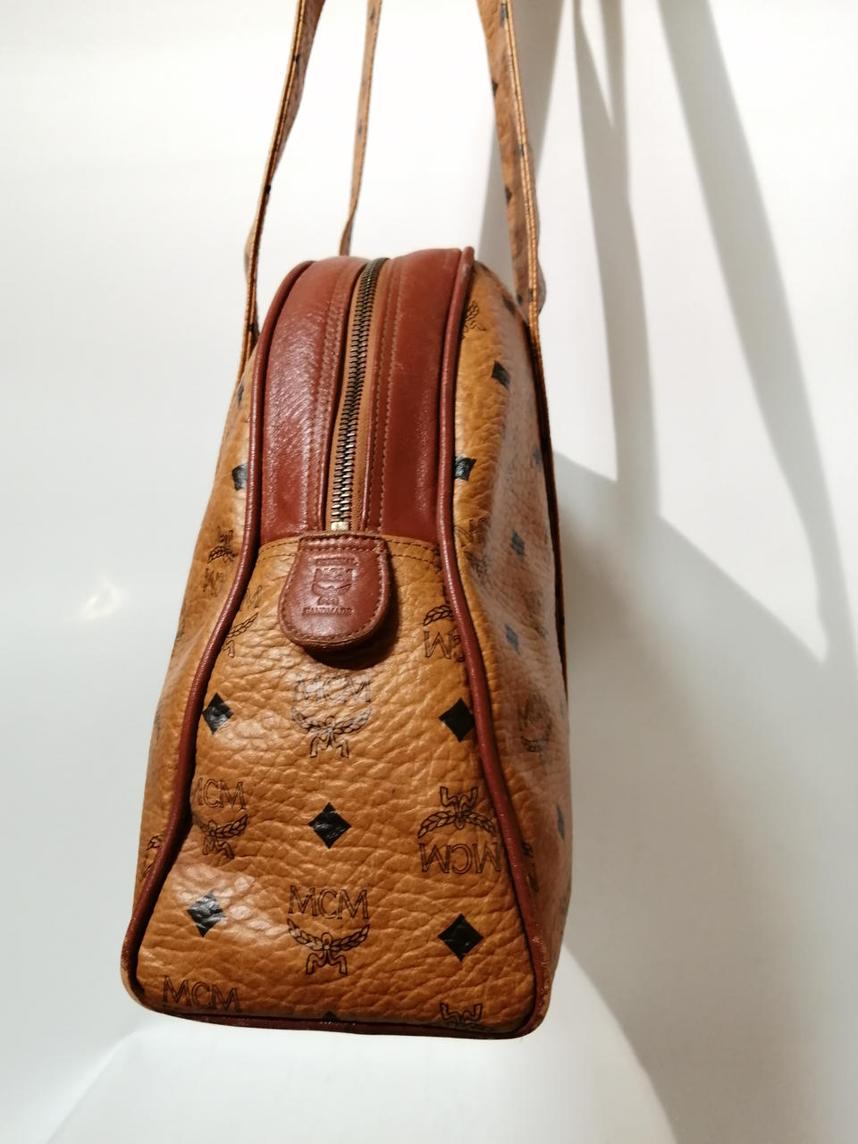 エムシーエム(MCM)|ヴィセトス柄ボストンバッグ|HARDOFFオフモール