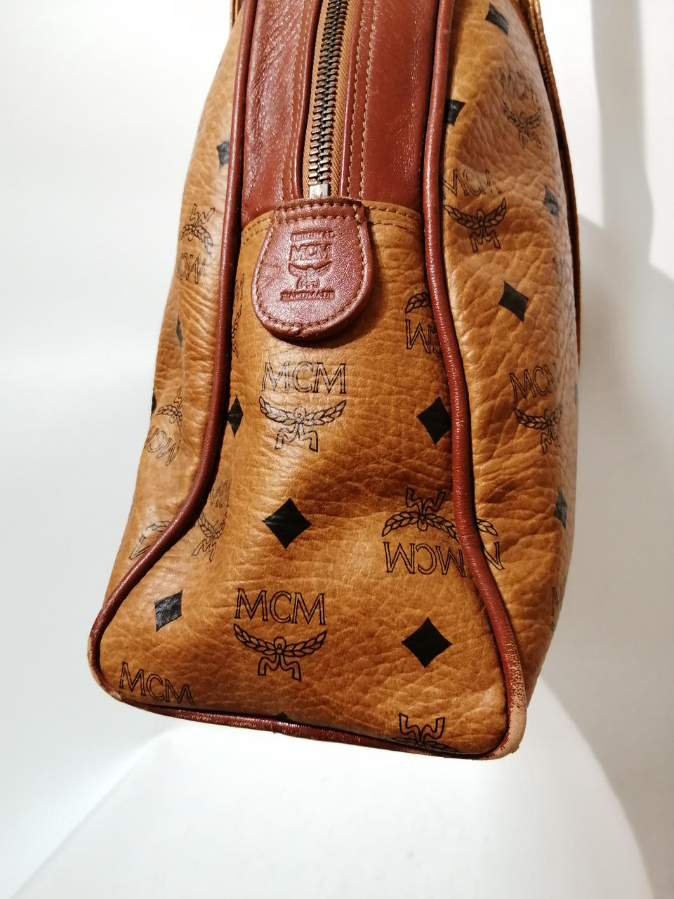 エムシーエム(MCM)|ヴィセトス柄ボストンバッグ|HARDOFFオフモール