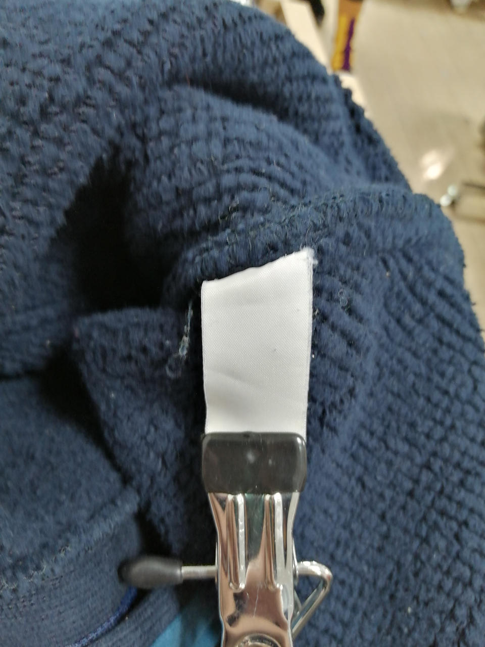 ケアタグに記入なし