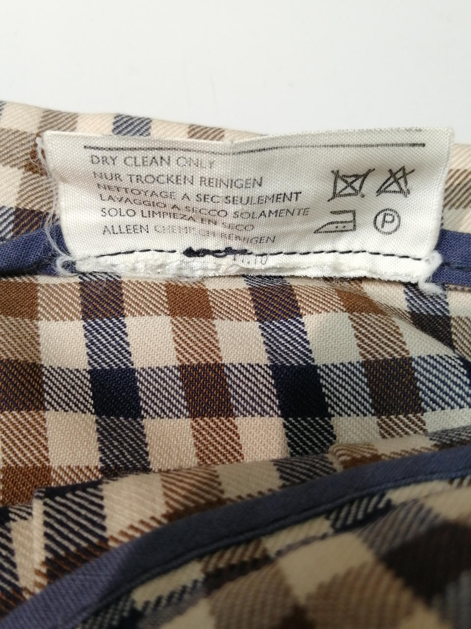 AQUASCUTUM|チェック柄プリーツラップスカート|【ハードオフ公式通販