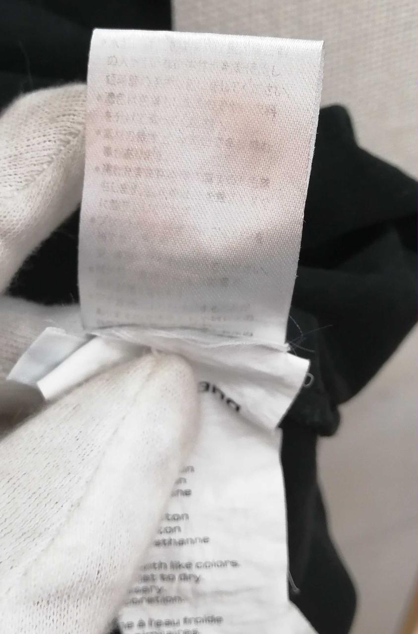 ケアタグ色落ち