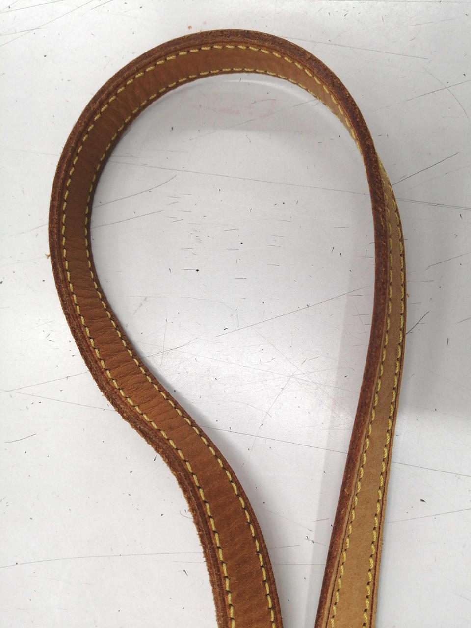 ショルダーストラップ擦れと汚れ