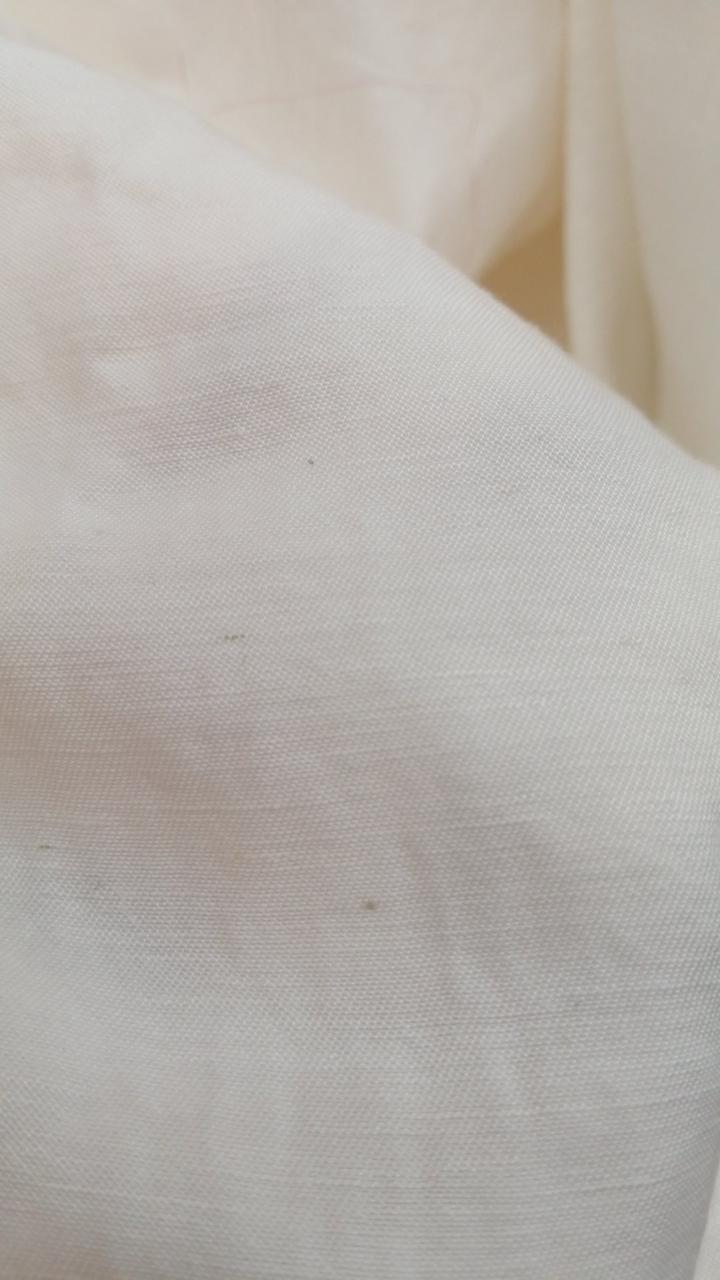 袖に僅かな汚れ