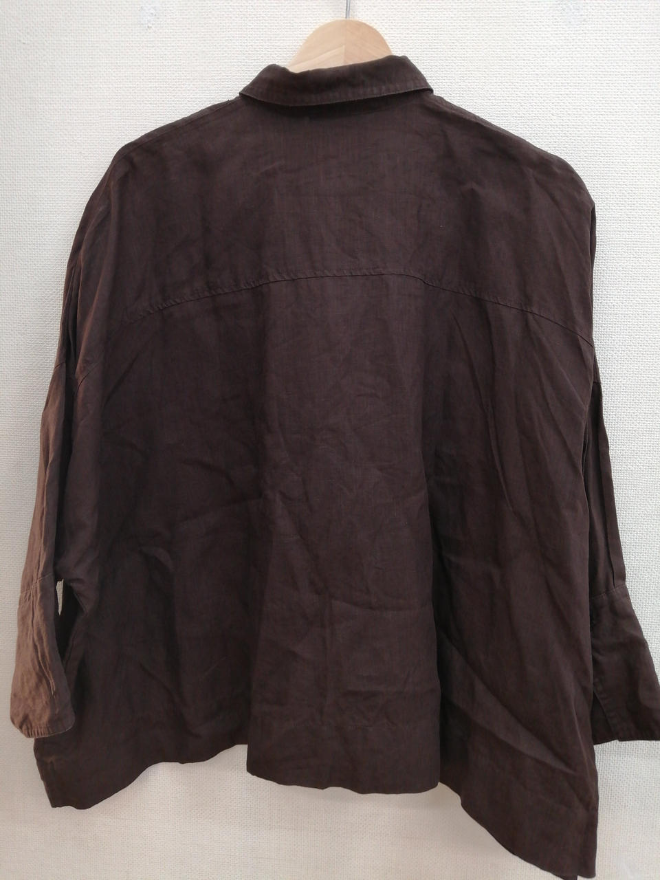 ユナイテッドアローズ(UNITED ARROWS)|リネンワイドシャツ|【ハード