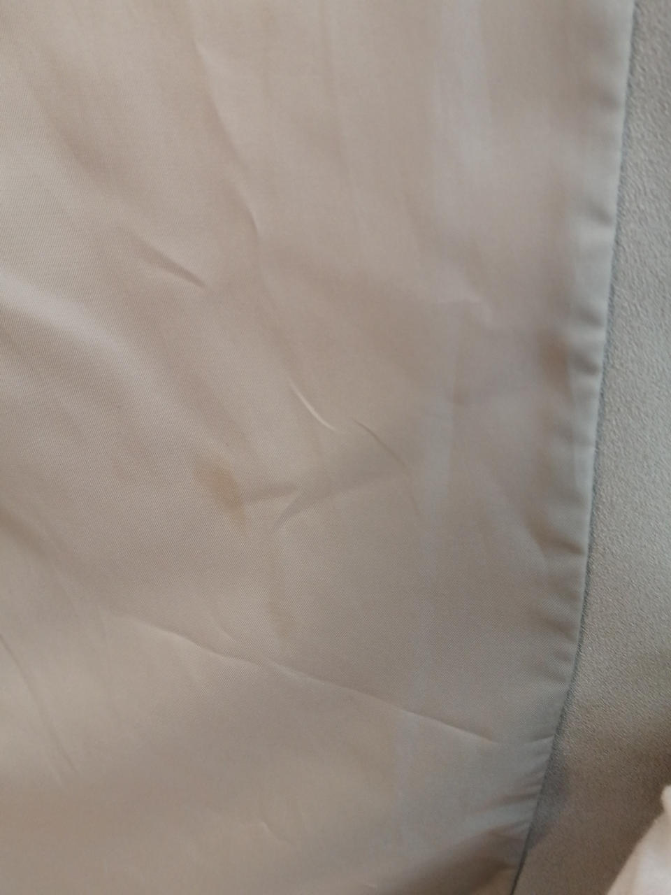 左内側にシミ有り