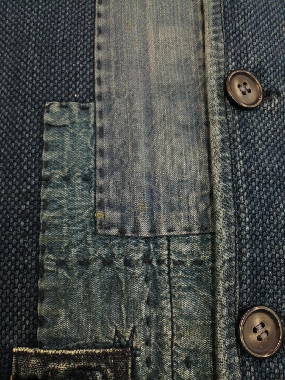 フロントシミ有