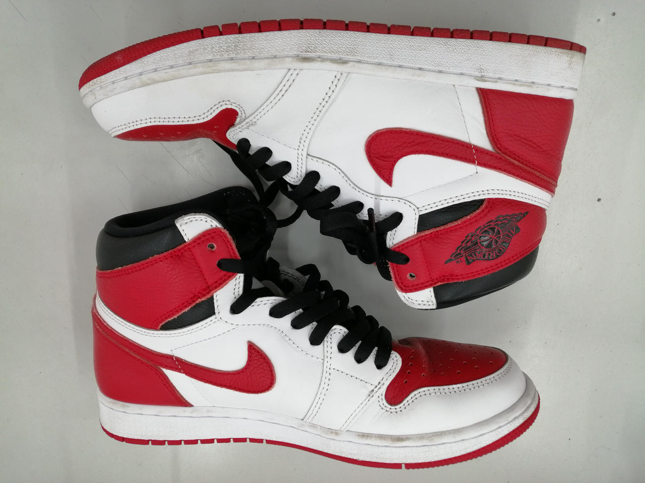 ソール側面汚れ