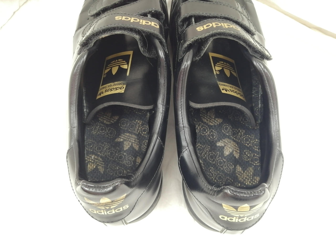 ※掲載3/27まで【最終お値下げ】定価26400円・新品　黒 アディダス(ADIDAS)|ローカットレザースニーカー|HARDOFFオフ