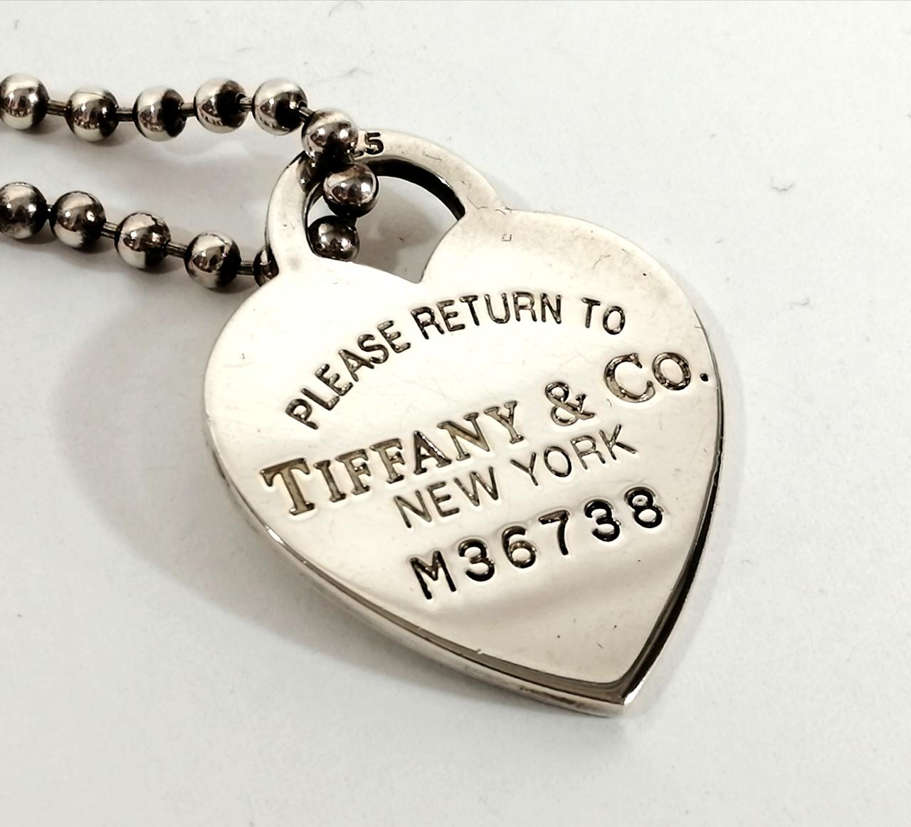 Tiffany Co Tiffany リターントゥティファニープレートネックレス Hardoffオフモール