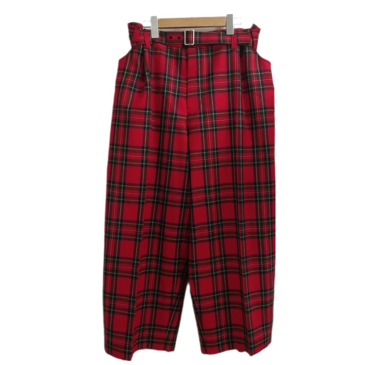 tao COMME des GARCONS チェックパンツ タオ コムデギャルソンtao COMME des GARCONS レオパード