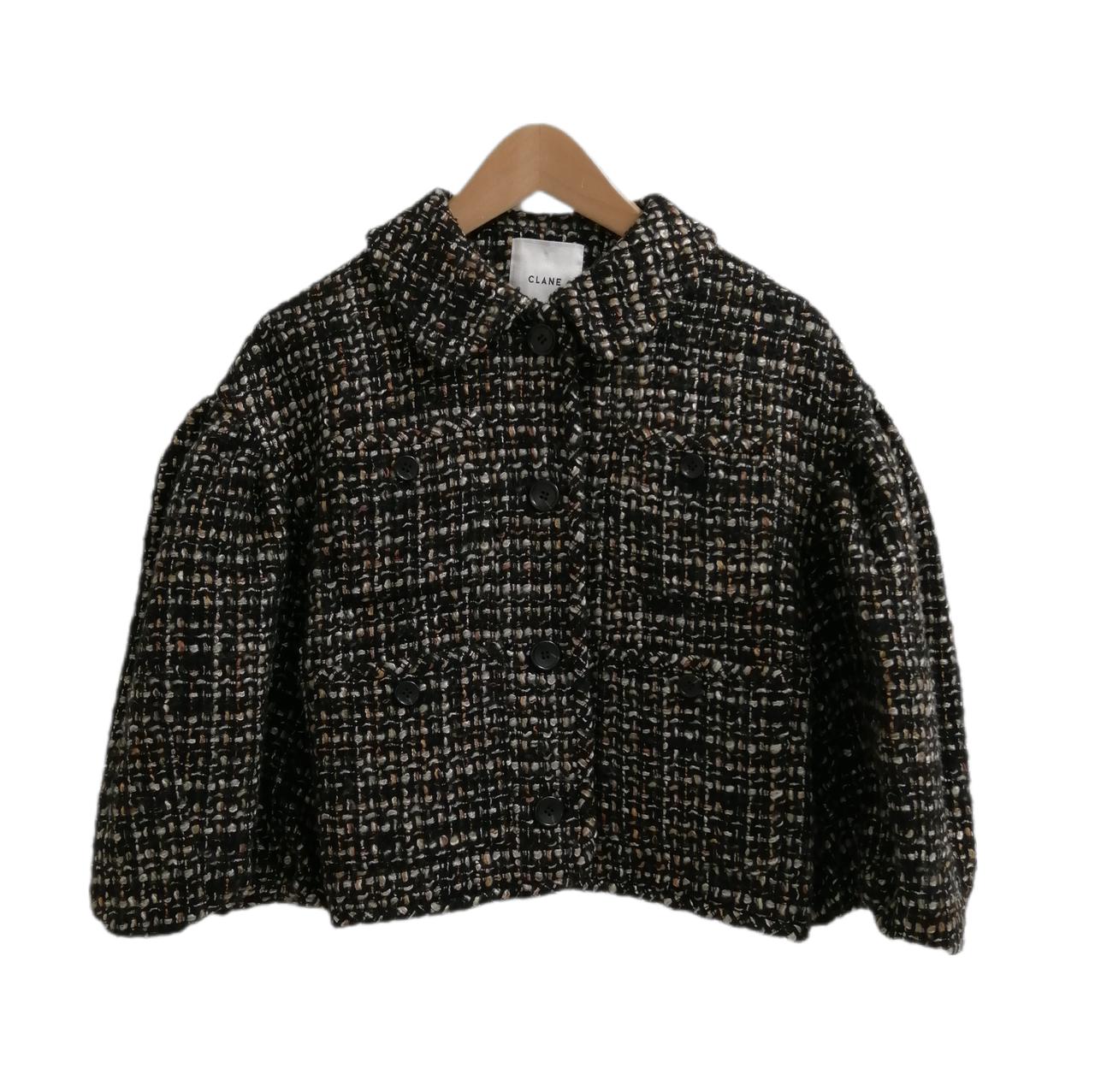 CLANE|MIX TWEED PUFFSLEEVE JACKET|HARDOFFオフモール（オフモ