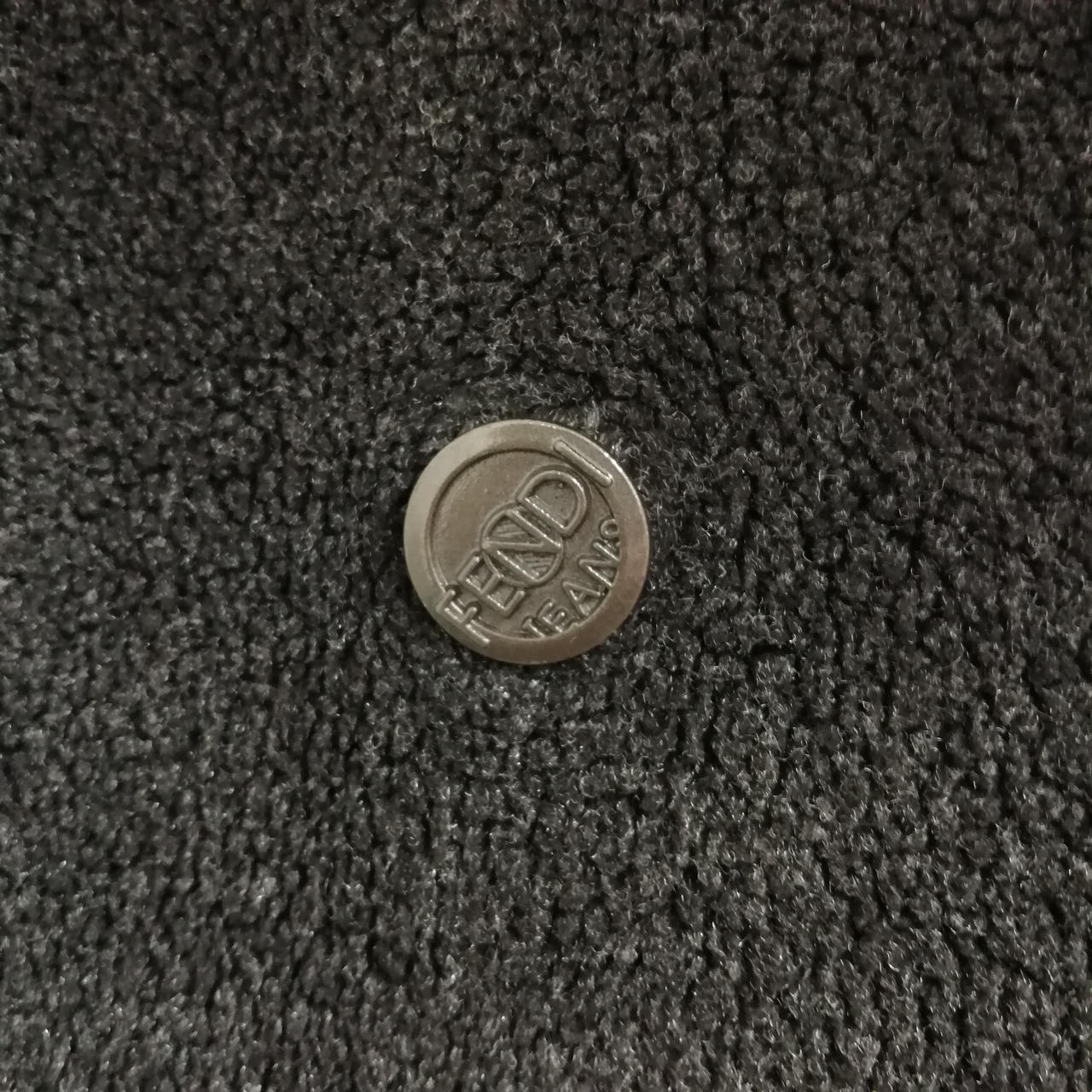 FENDI JEANS ボアフリースコートΩ JEANS