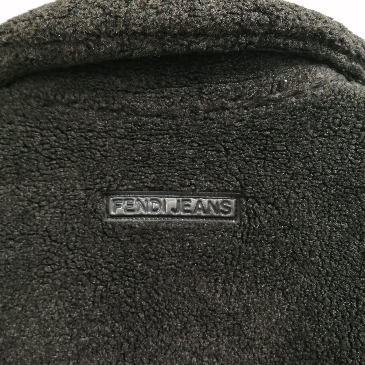 FENDI JEANS ボアフリースコートΩ JEANS