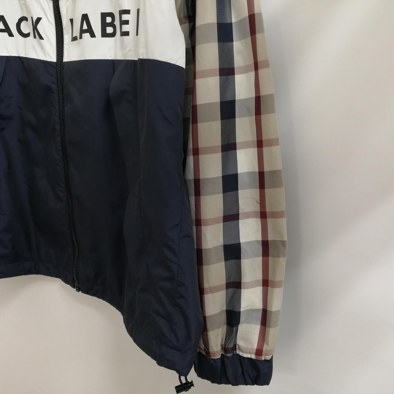 BLACK LABEL CRESTBRIDGE|ロゴラインチェック切替ジャケット