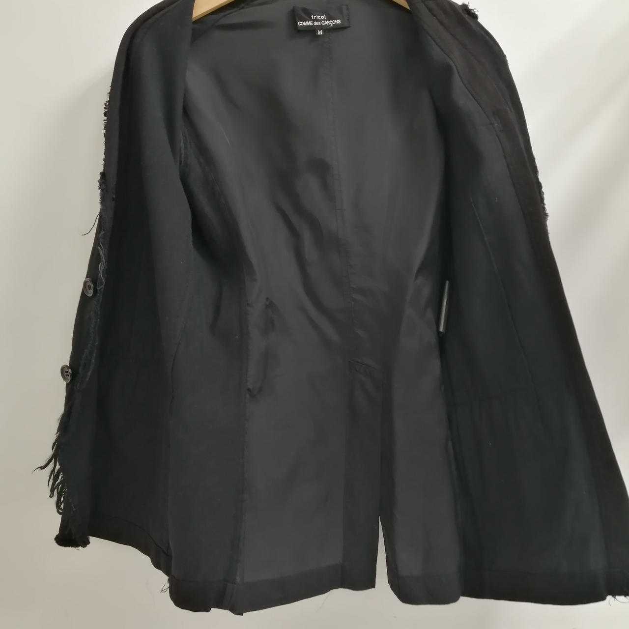 お値下げ　トリコ　コムデギャルソン　ジャケット　一枚仕立て トリココムデギャルソン(TRICOT COMME DES GARCONS)|デトロイド