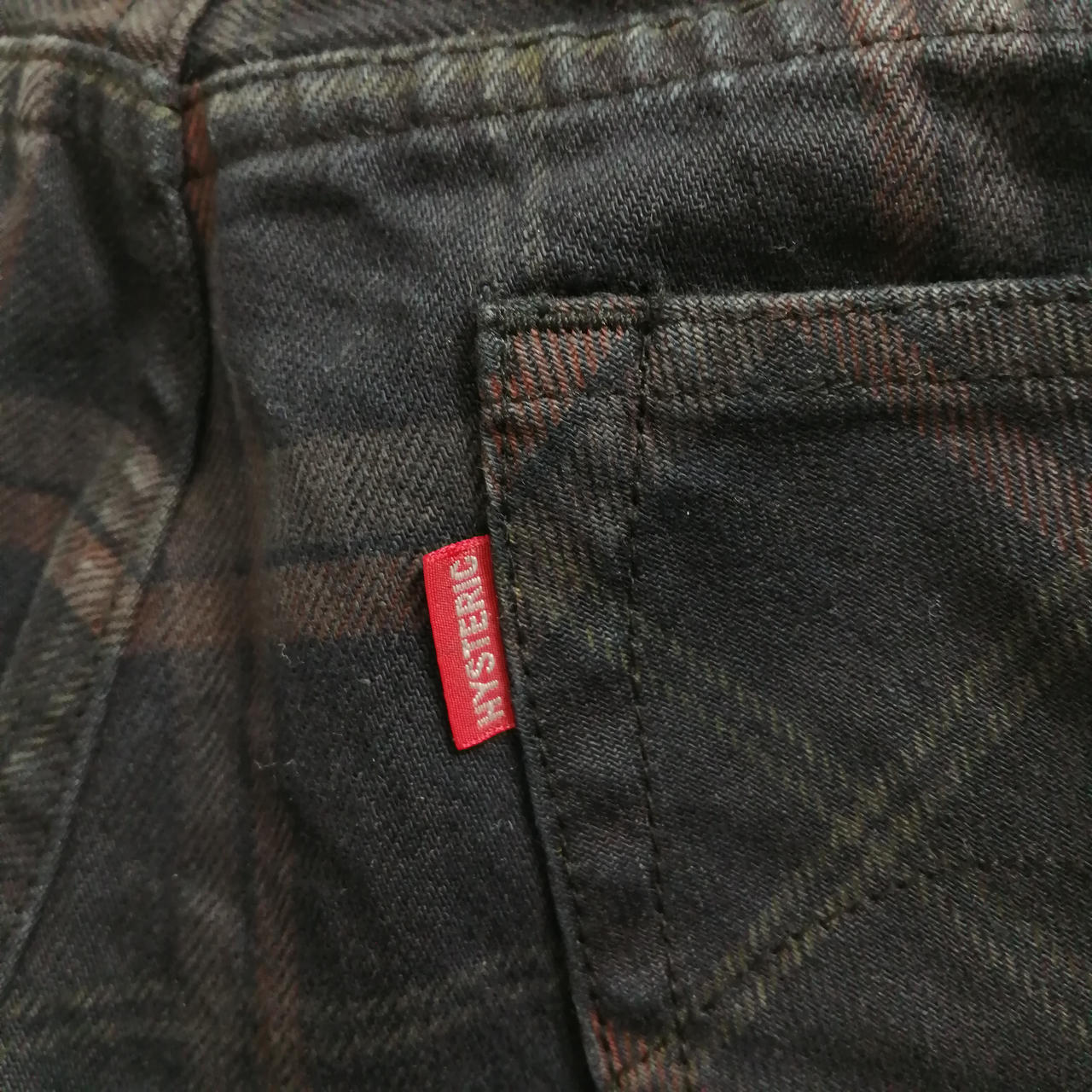 新品　チェック柄スキニーパンツ　Hysteric Glamour ヒステリックグラマー(HYSTERIC GLAMOUR)|HYSTERIC GLAMOUR