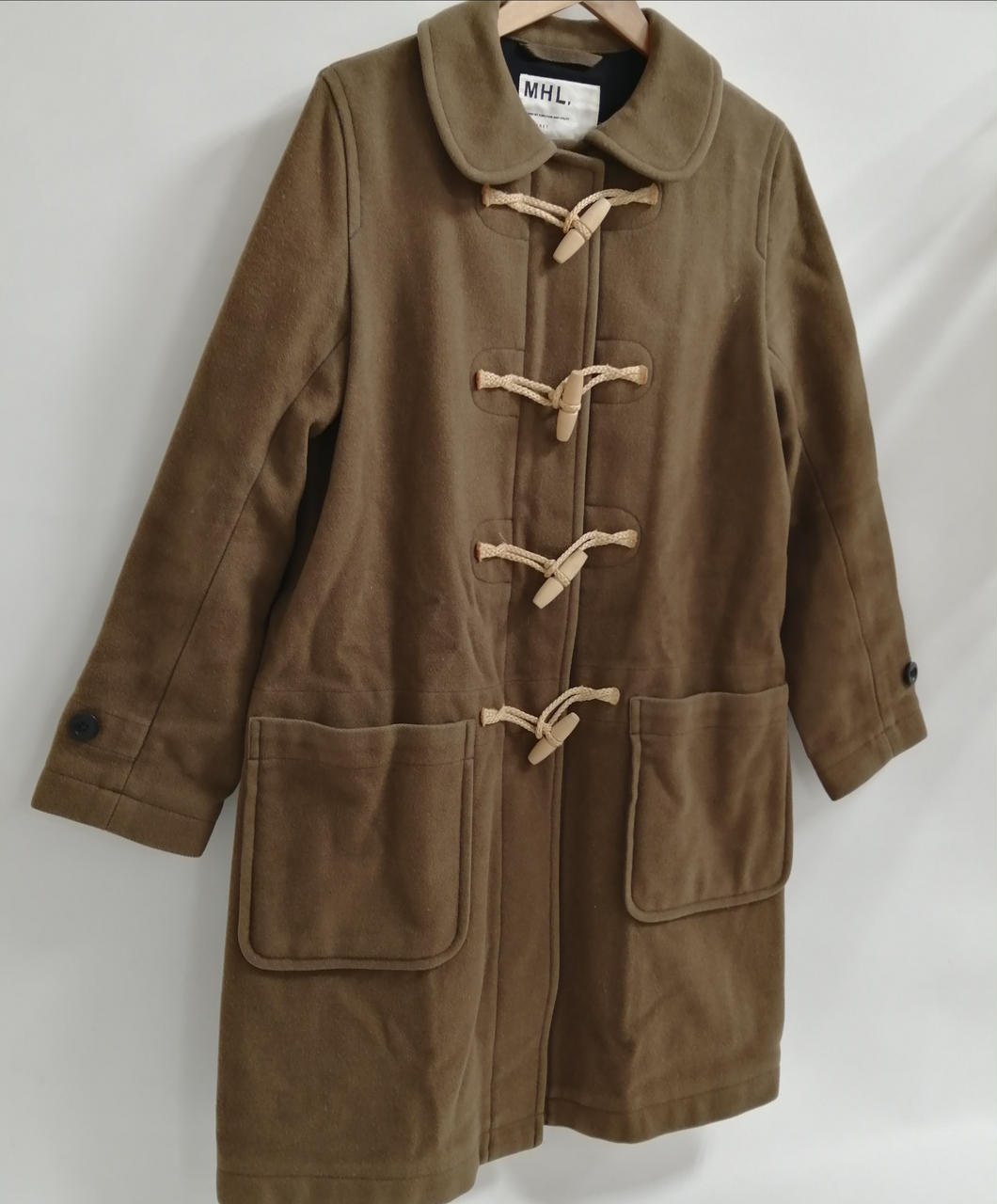MHL. - 定価62640円 MHL. BRITISH MELTON ダッフルコート 1の