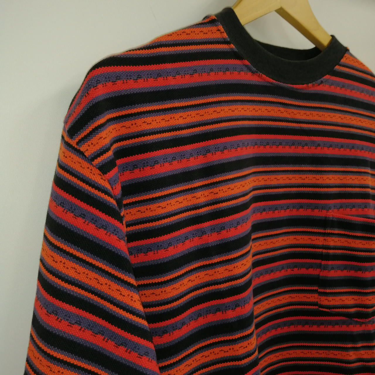 Stussy ボーダーニット stussy ステューシー ニットセーター ボーダー ウール 紺タグ