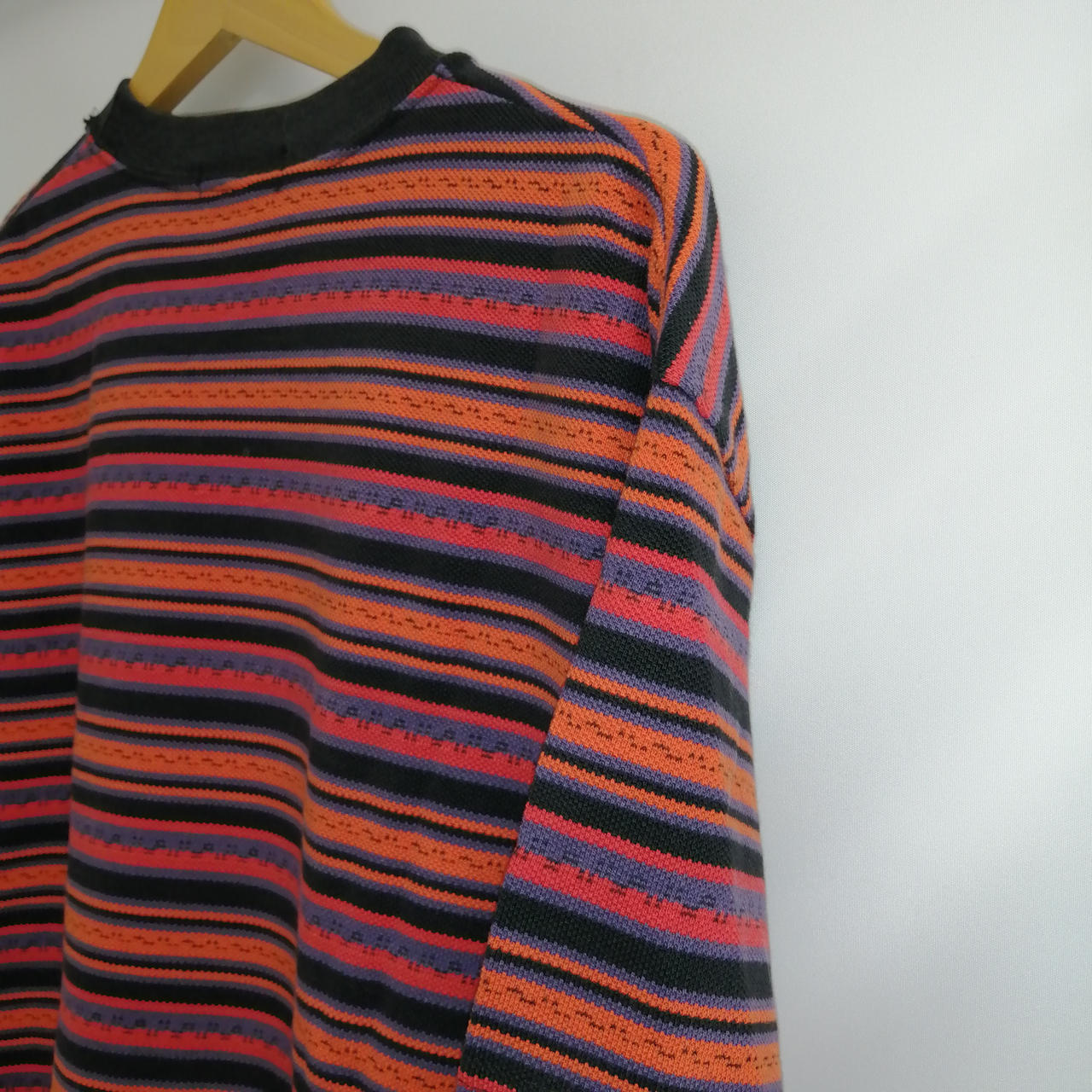 00s stussy ウール ドライバーズニット ボーダー マルチカラー 00s stussy ウール ドライバーズニット ボーダー マルチカラー