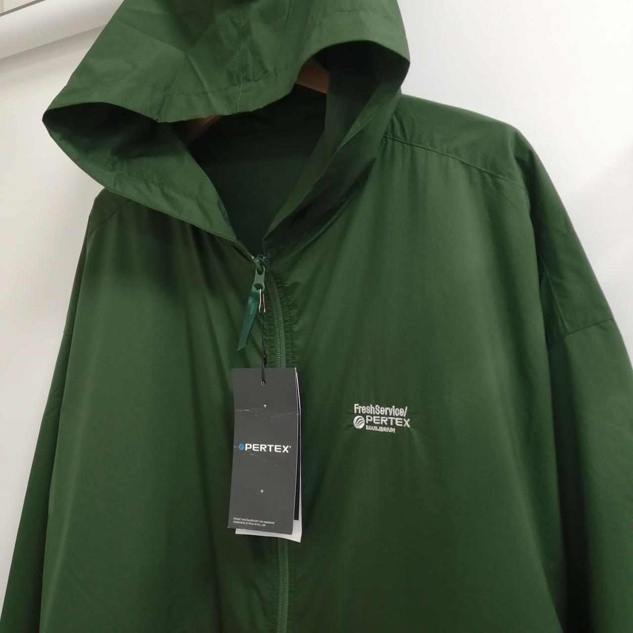 PERTEX EQUILIBRIUM HOODED SHELL ナイロンパーカー PERTEX EQUILIBRIUM HOODED SHELL – FreshService KYOTO