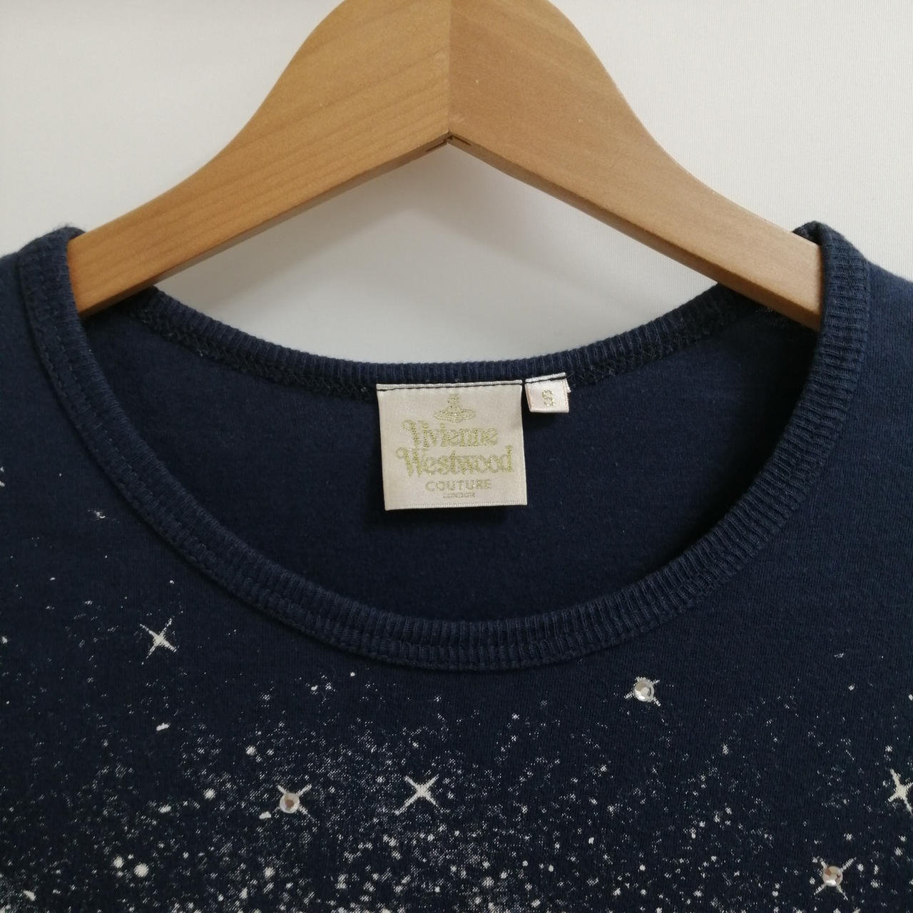 ◇Vivienne Westwood【GALAXY スクイグル長袖Tシャツ