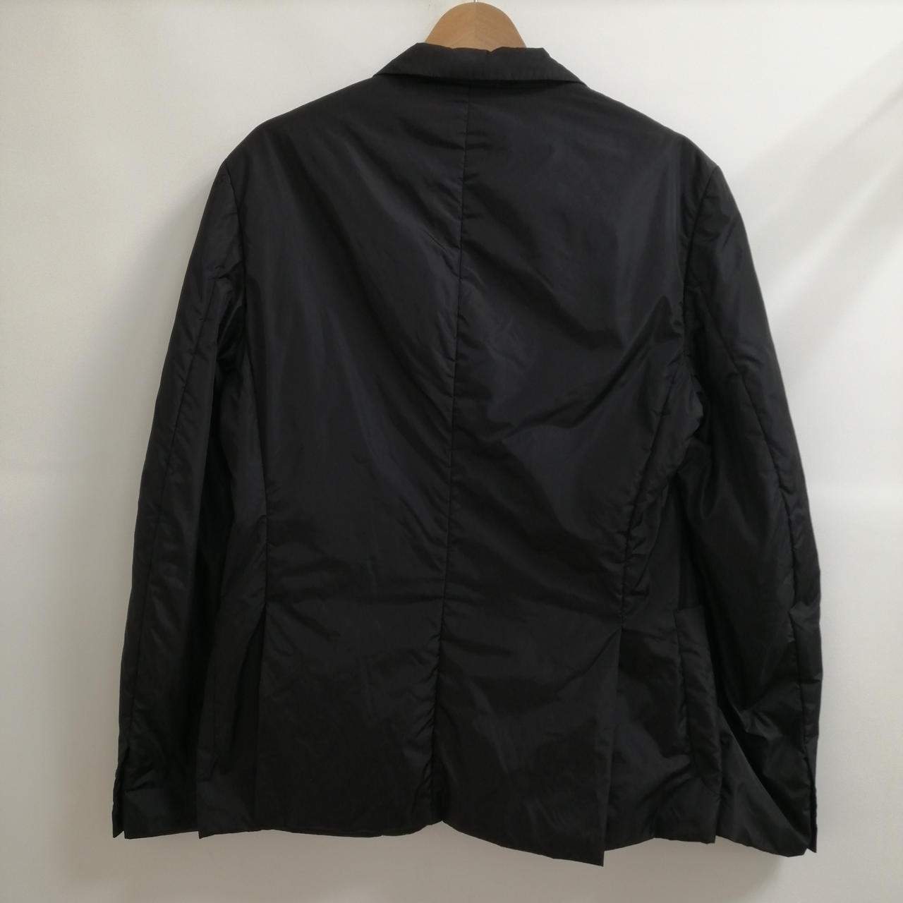 プラダ ナイロン テーラードジャケット ブラック 38 PRADA プラダ ジャケット 270101 1WQ8 レディース テーラード Re