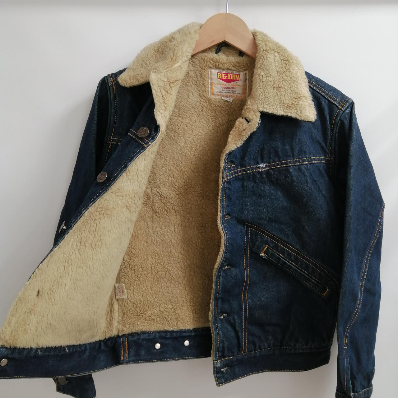 値下げ！ JEANS デニムジャケット　ボア　アウター　完売品　レア品 DLARGE.JPG